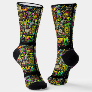 Waar koop je coole sokken 00359 Mayhem Socks