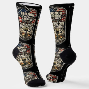 Waar koop je coole sokken 00362 Honor Courage Sock