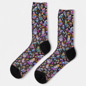 Waar koop je coole sokken 00378 Space Theme Socks (Links)