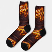 Waar koop je coole sokken 00382 Hell Naw Socks (Links)
