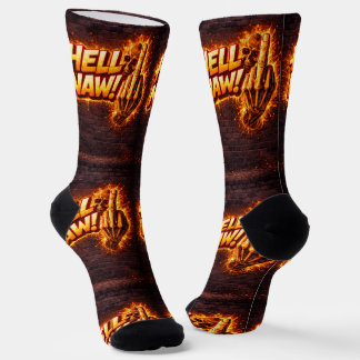Waar koop je coole sokken 00382 Hell Naw Socks