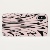 Waar kunst denkt zwart en roze Case-Mate iPhone case (Achterkant (horizontaal))