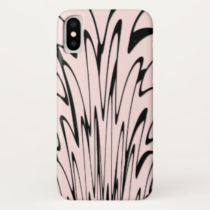 Waar kunst denkt zwart en roze Case-Mate iPhone case