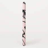 Waar kunst denkt zwart en roze Case-Mate iPhone case (Achterkant / rechts)