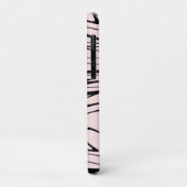Waar kunst denkt zwart en roze Case-Mate iPhone case (Achterkant/links)