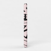 Waar kunst denkt zwart en roze Case-Mate iPhone case (Achterkant/rechts)