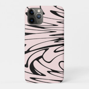 Waar kunst denkt zwart en roze Case-Mate iPhone case