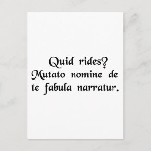 Waar lach je om? Verander gewoon de naam.... Briefkaart