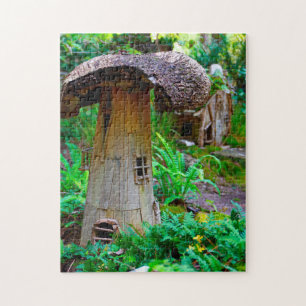 Waar Leprechauns of waar de kleine mensen wonen. Legpuzzel