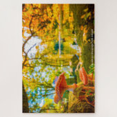 Waar Leprechauns of waar de kleine mensen wonen. Legpuzzel (Verticaal)