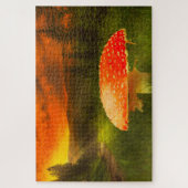 Waar Leprechauns of waar de kleine mensen wonen. Legpuzzel (Verticaal)