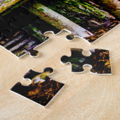 Waar Leprechauns of waar de kleine mensen wonen. Legpuzzel (Zijkant)