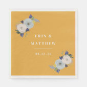 Waar liefde groeit bruiloft servet (Voorkant)