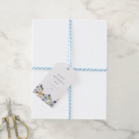 Waar liefde Moederdag groeit Cadeaulabel (Met Touw)