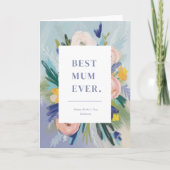 Waar liefde Moederdag groeit Kaart (Voorkant)