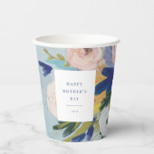 Waar liefde Moederdag groeit Papieren Bekers (Voorkant)