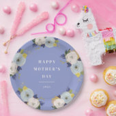 Waar liefde Moederdag groeit Papieren Bordje (Feest)