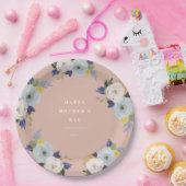 Waar liefde Moederdag groeit Papieren Bordje (Feest)