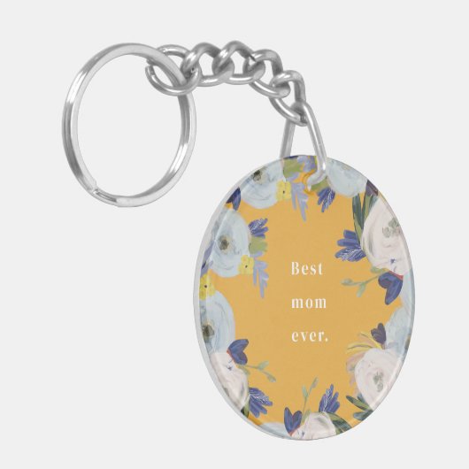 Waar liefde Moederdag groeit Sleutelhanger (Voorkant Links)