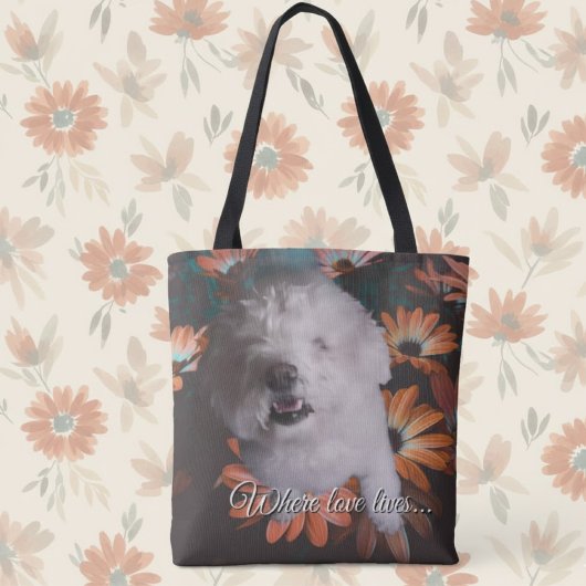 Waar liefde woont tote bag