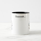 Waar lijnen tot leven komen tweekleurige koffiemok (Center)