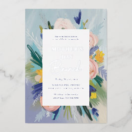 Waar Love Moederdag Brunch groeit Folie Uitnodiging