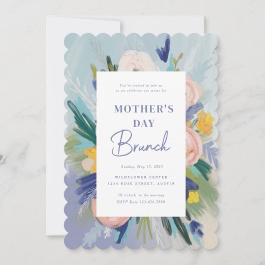 Waar Love Moederdag Brunch groeit Kaart (Voorkant)