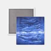 'Waar lucht en water nooit samenkomen' Magneet (Voorkant / Achterkant)