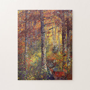 Waar magie zich verbergt - Boslandschap Legpuzzel