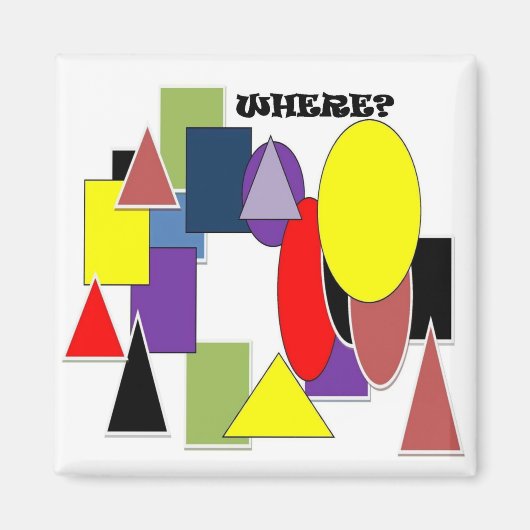 WAAR? MAGNEET (Voorkant)