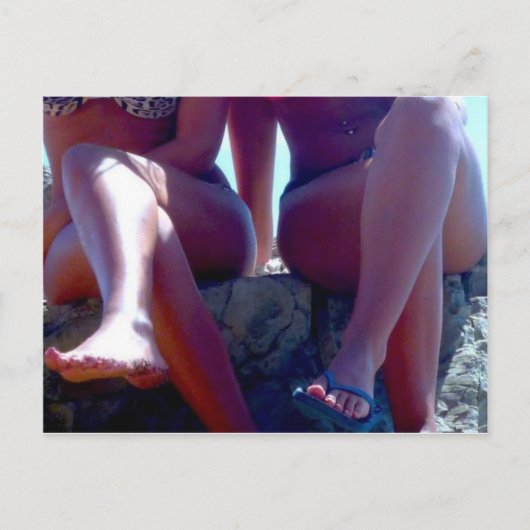 WAAR MANNEN ONDER BRIEFKAART (Voorkant)