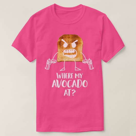 Waar mijn advocaat in Toast vegetariër Gekke G T-shirt (Design voorkant)