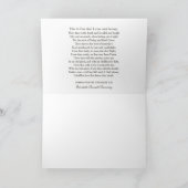 Waar mijn hart is | Love Browning Quote Card Kaart (Binnen)