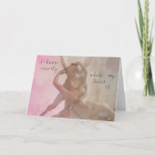 Waar mijn hart is | Love Browning Quote Card Kaart (Voorkant)