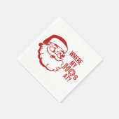 Waar mijn Hos bij cocktailluiers Servet (Hoek)