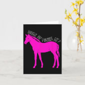 Waar mijn pony's bij zijn - Grappig paardrijden vo Kaart (Gele Bloem)