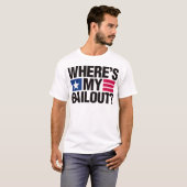 Waar mijn reddingsoperatie is - zwart t-shirt (Voorkant volledig)