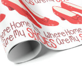 Waar mijn schoenen zijn cadeaupapier (Rol Hoek)