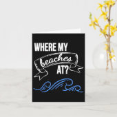 Waar mijn stranden bij Funny Beach Kaart (Gele Bloem)