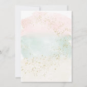 Waar mijn stranden liggen bij Bachelorette Party Kaart (Achterkant)