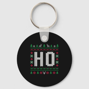 Waar mijn vriendinnen zijn Kerstmis T-shirt voor k Sleutelhanger