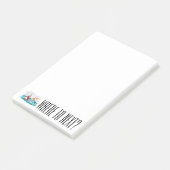 Waar moet je nu verder? Sailing Sailboat Notepad Post-it® Notes (Schuin)