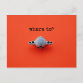 Waar naar toe? briefkaart (Voorkant)