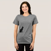Waar nieuwsgierigheid het heelal ontmoet. Tri-Blend shirt (Voorkant volledig)