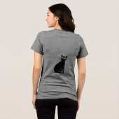 Waar nieuwsgierigheid het heelal ontmoet Tri-Blend shirt (Achterkant volledig)