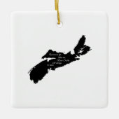 Waar ook - Nova Scotia zal altijd thuis zijn Keramisch Ornament (Voorkant)