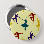 Waar passie samengaat met precisie ronde button 4,0 cm (Voorkant /achterkant)