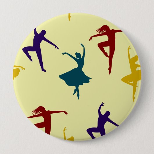 Waar passie samengaat met precisie ronde button 4,0 cm (Voorkant)