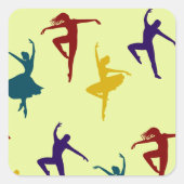 Waar passie samengaat met precisie vierkante sticker (Voorkant)