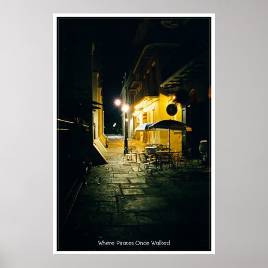 Waar Pirates ooit liep Poster (Voorkant)
